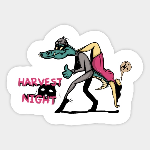 crocodile man Sticker by emoji crazy